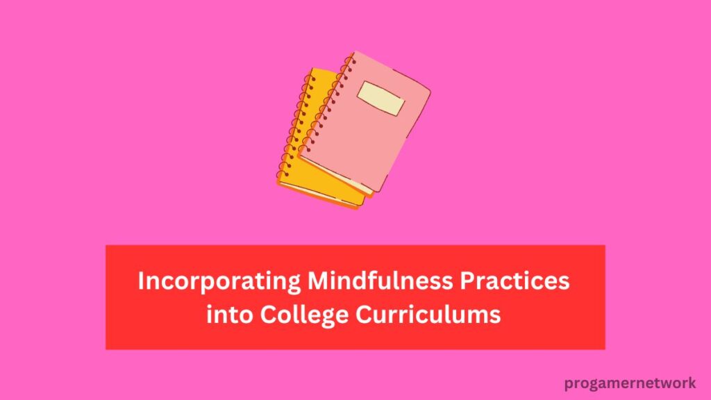 Incorporating Mindfulness Practices into College Curriculums