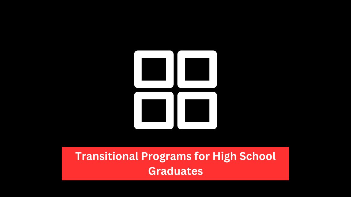 Transitional Programs for High School Graduates