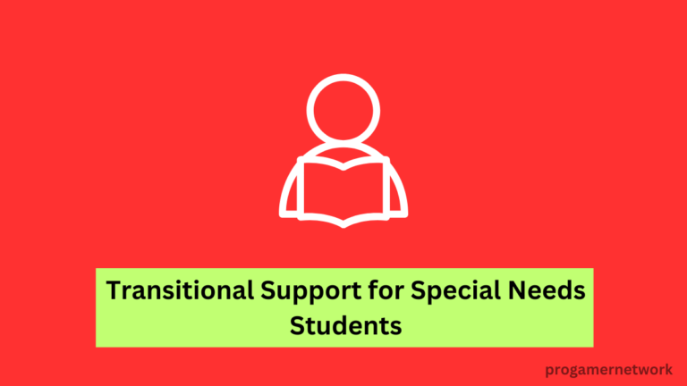 Transitional Support for Special Needs Students